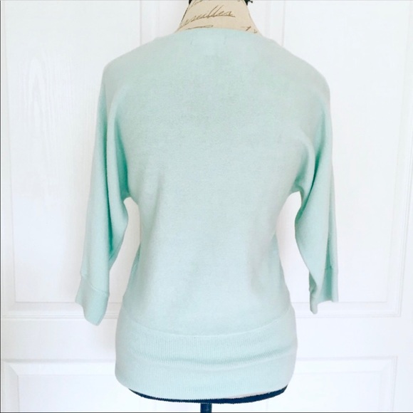 NY & Company Mint V Neck Sweater - Picture 3 of 7